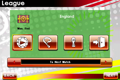 Real Soccer 2009 screenshot 4 for Nintendo DS